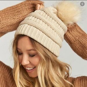 Show Me Your Mumu Riley Pom Pom Hat